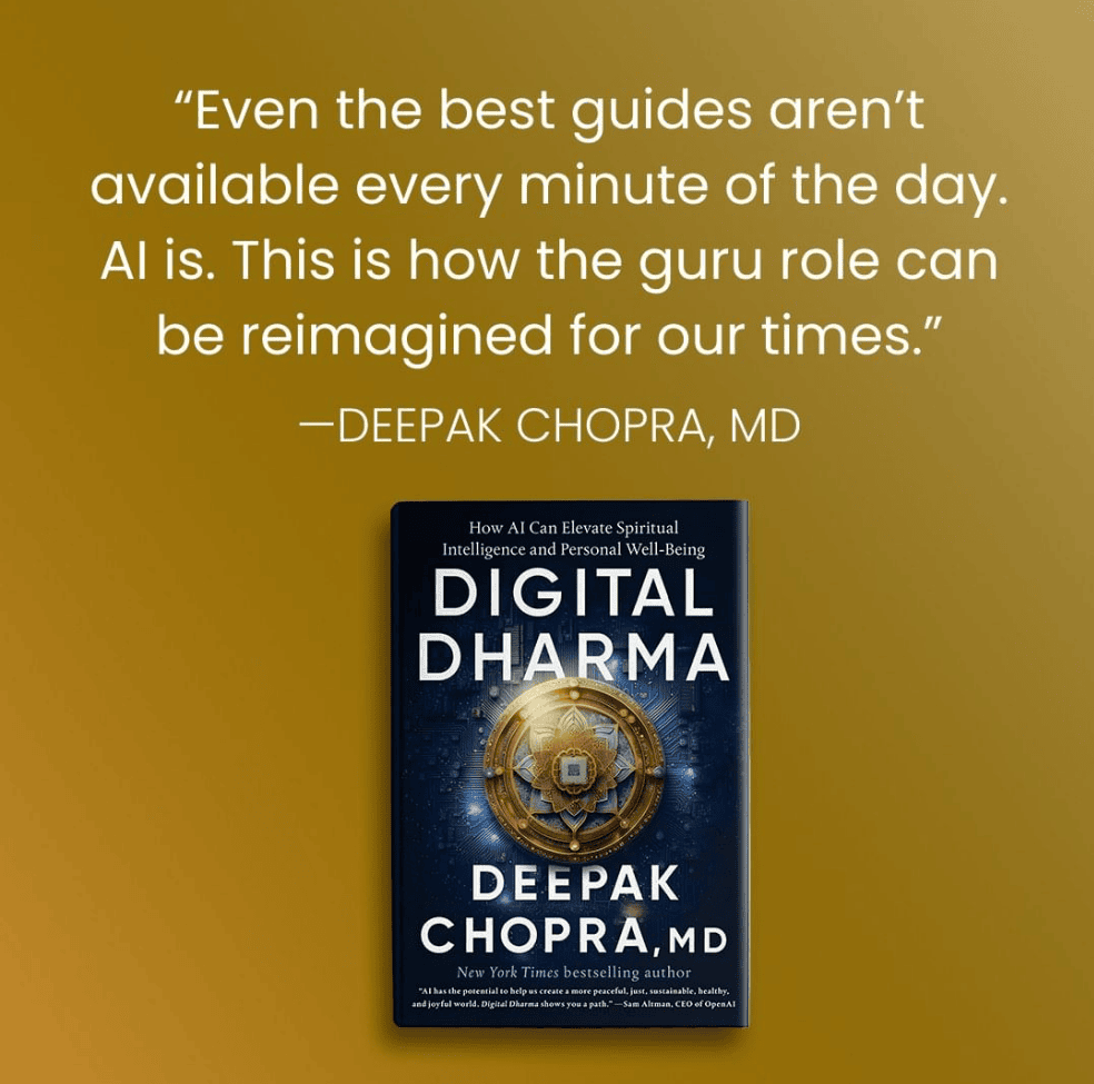 Deepak Chopra Launches Digital Dharma